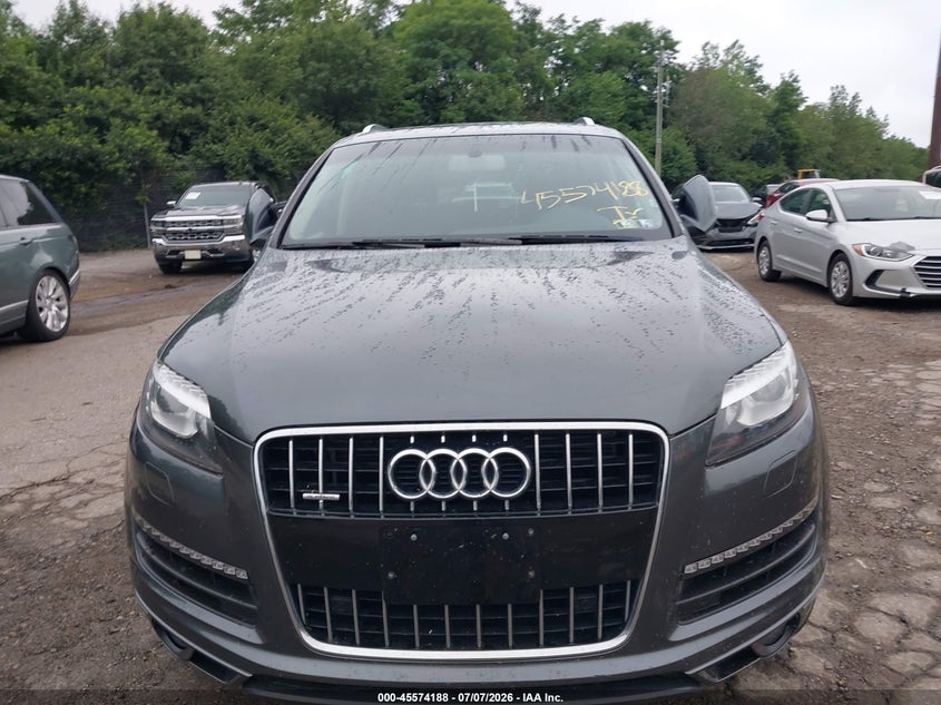 2015 Audi Q7 VIN WA1LGAFE2FD024622 IAAI salvage auction — NORMAL WEAR, Clear (Pennsylvania), sold $1,050 on 2026-07-17 (photo 6)