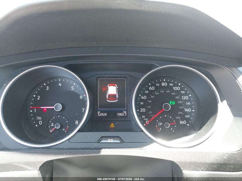 2021 Volkswagen Tiguan VIN 3VV3B7AX9MM058446 IAAI salvage auction — RIGHT FRONT, Salvage Title, sold $6,600 on 2026-08-10 (photo 7)