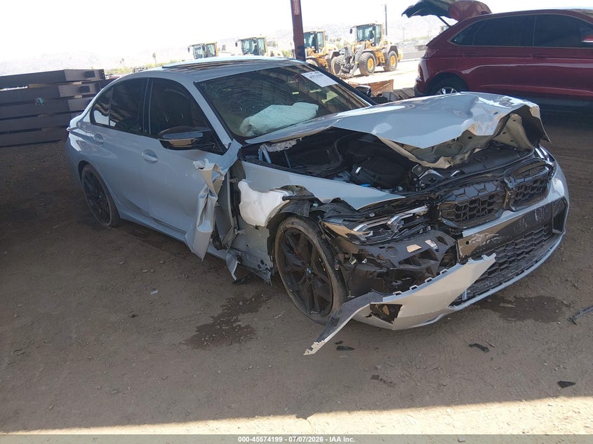2025 BMW 3er VIN 3MW59FT04S8F72320 — IAAI salvage auction photo