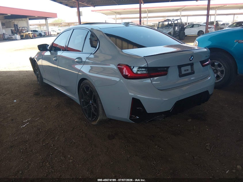 2025 BMW 3er VIN 3MW59FT04S8F72320 IAAI salvage auction — FRONT END, Salvage Title, sold $16,200 on 2026-08-03 (photo 3)