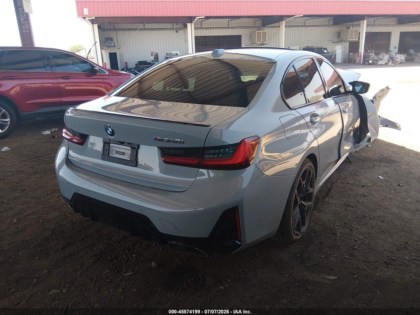 2025 BMW 3er VIN 3MW59FT04S8F72320 IAAI salvage auction — FRONT END, Salvage Title, sold $16,200 on 2026-08-03 (photo 4)
