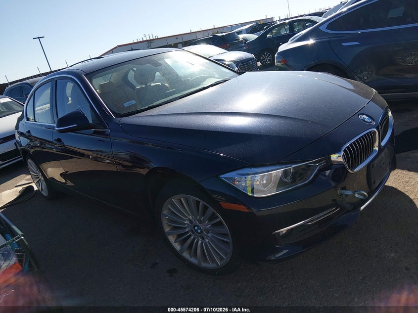 2014 BMW 3er VIN WBA3B3C5XEF545155 IAAI salvage auction — NORMAL WEAR, Clear (Colorado), sold $25 on 2026-07-21 (photo 1)
