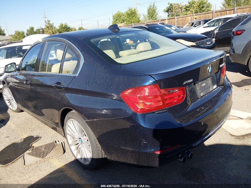 2014 BMW 3er VIN WBA3B3C5XEF545155 IAAI salvage auction — NORMAL WEAR, Clear (Colorado), sold $25 on 2026-07-21 (photo 3)