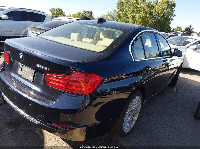 2014 BMW 3er VIN WBA3B3C5XEF545155 IAAI salvage auction — NORMAL WEAR, Clear (Colorado), sold $25 on 2026-07-21 (photo 4)