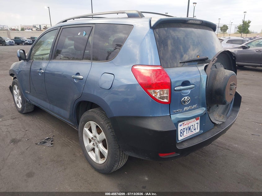2008 Toyota Rav4 VIN JTMZD31V086072445 IAAI salvage auction — FRONT END, Salvage Certificate (California), sold $650 on 2026-07-31 (photo 3)