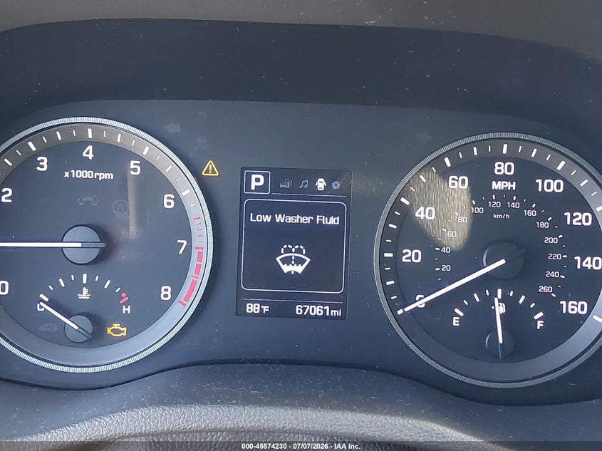 2017 Hyundai Tucson VIN KM8J33A28HU458964 IAAI salvage auction — NORMAL WEAR, Clear (Alabama), sold $3,100 on 2026-07-24 (photo 7)