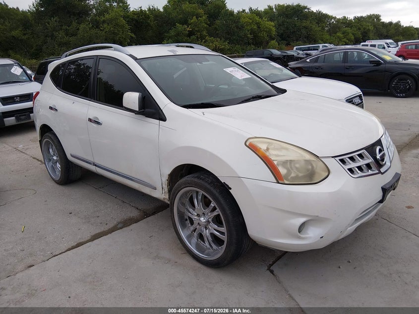 2012 Nissan Rogue VIN JN8AS5MT2CW268862 IAAI salvage auction — NORMAL WEAR, Original (Texas), sold $75 on 2026-07-27 (photo 1)