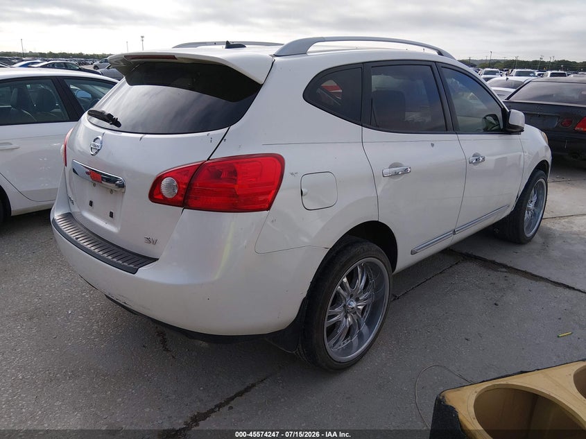 2012 Nissan Rogue VIN JN8AS5MT2CW268862 IAAI salvage auction — NORMAL WEAR, Original (Texas), sold $75 on 2026-07-27 (photo 4)