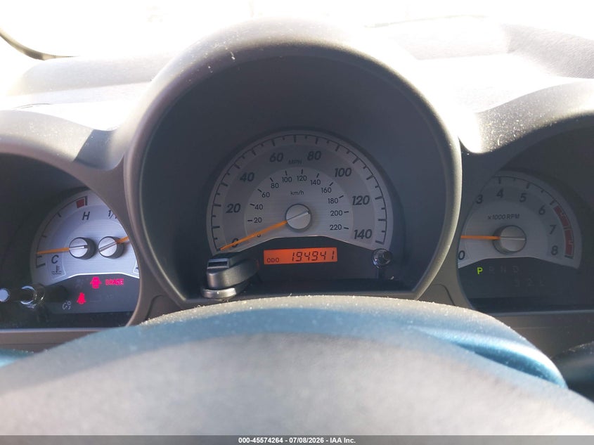 2010 Scion Tc VIN JTKDE3B73A0312404 IAAI salvage auction — NORMAL WEAR, Clear - Dealer Only (California), sold $700 on 2026-07-22 (photo 7)