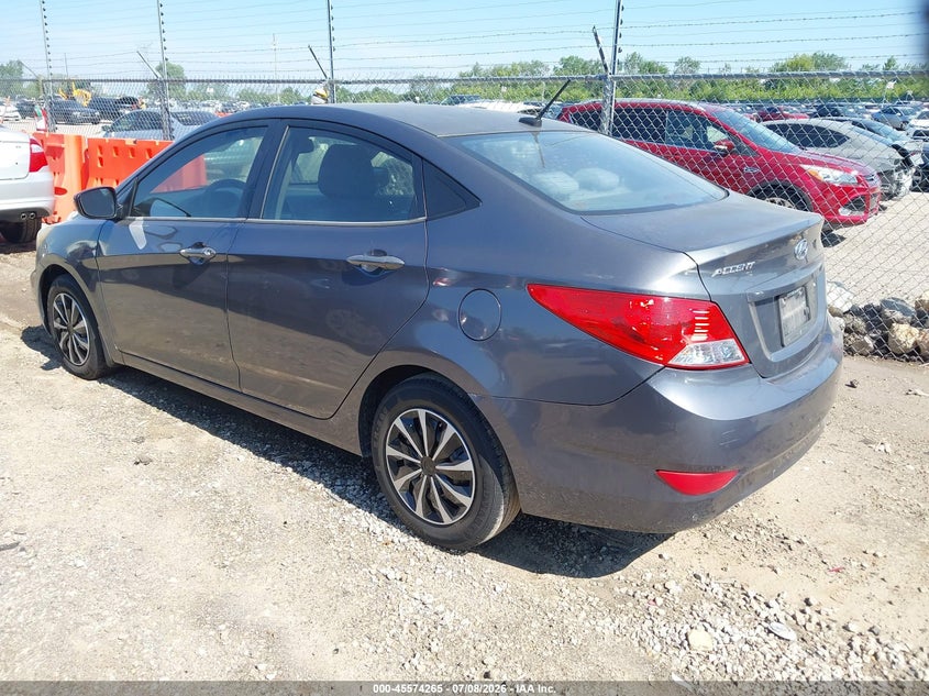 2013 Hyundai Accent VIN KMHCT4AE2DU323594 IAAI salvage auction — NORMAL WEAR, Clear (Florida), sold $475 on 2026-07-29 (photo 3)