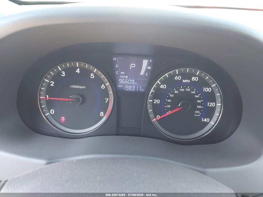 2013 Hyundai Accent VIN KMHCT4AE2DU323594 IAAI salvage auction — NORMAL WEAR, Clear (Florida), sold $475 on 2026-07-29 (photo 7)