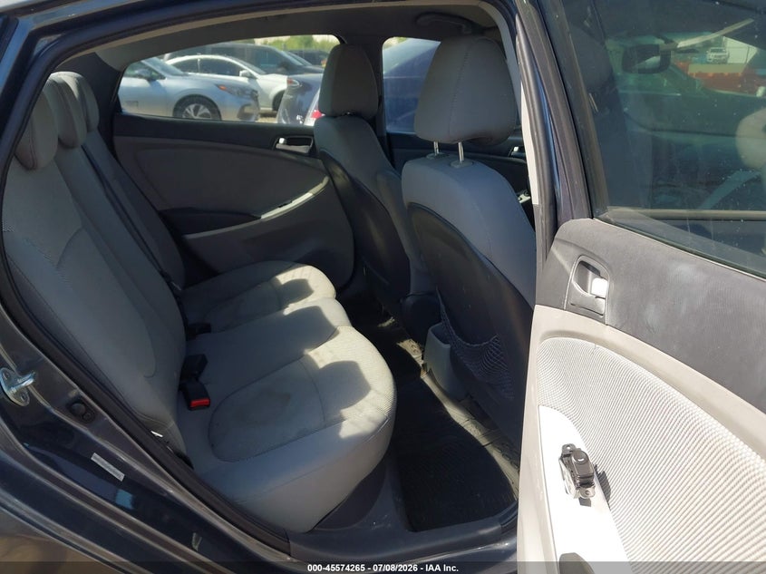 2013 Hyundai Accent VIN KMHCT4AE2DU323594 IAAI salvage auction — NORMAL WEAR, Clear (Florida), sold $475 on 2026-07-29 (photo 8)