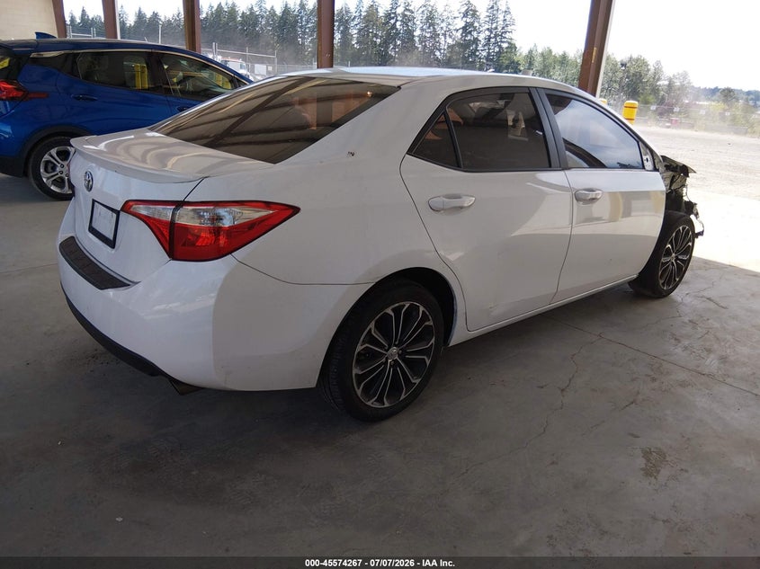 2014 Toyota Corolla VIN 5YFBURHE1EP141836 IAAI salvage auction — RIGHT FRONT, Bill Of Sale (Washington), sold $2,000 on 2026-07-29 (photo 4)
