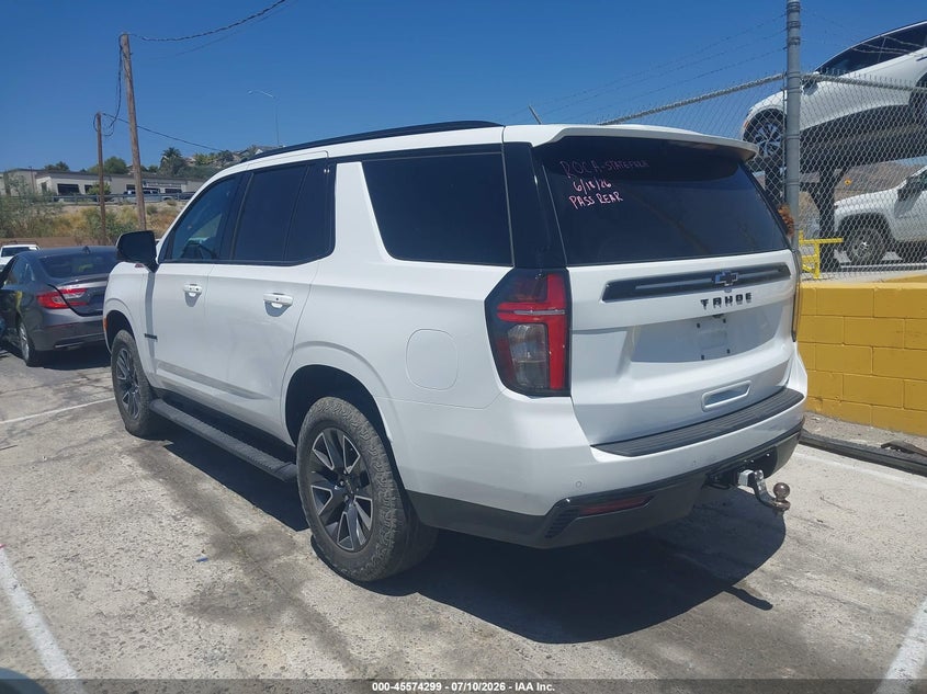2023 Chevrolet Tahoe VIN 1GNSKPKD8PR505986 IAAI salvage auction — RIGHT SIDE, Salvage (California), sold $25,350 on 2026-07-29 (photo 3)