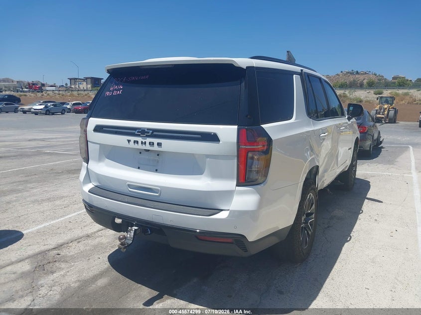 2023 Chevrolet Tahoe VIN 1GNSKPKD8PR505986 IAAI salvage auction — RIGHT SIDE, Salvage (California), sold $25,350 on 2026-07-29 (photo 4)