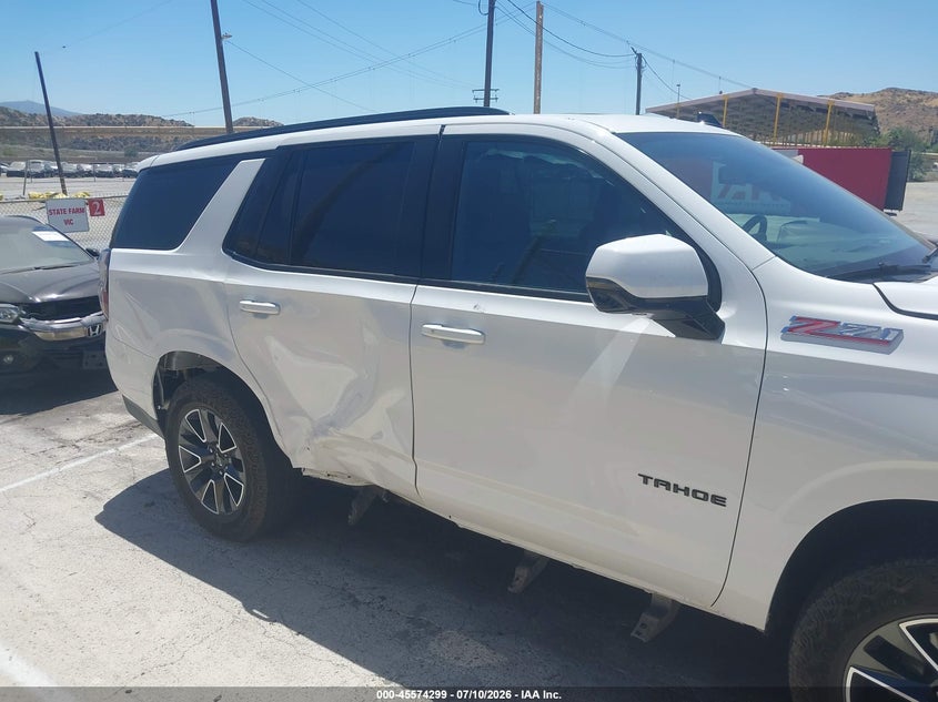 2023 Chevrolet Tahoe VIN 1GNSKPKD8PR505986 IAAI salvage auction — RIGHT SIDE, Salvage (California), sold $25,350 on 2026-07-29 (photo 6)