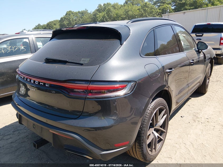 2024 Porsche Macan VIN WP1AA2A54RLB00328 IAAI salvage auction — FRONT END, Salvage Title, sold $6,600 on 2026-07-27 (photo 4)