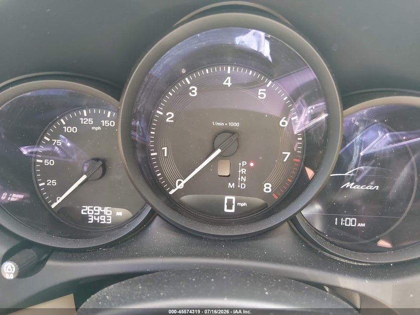 2024 Porsche Macan VIN WP1AA2A54RLB00328 IAAI salvage auction — FRONT END, Salvage Title, sold $11,600 on 2026-07-30 (photo 7)