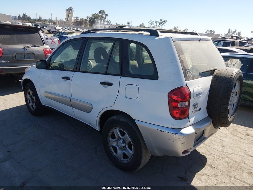 2005 Toyota Rav4 VIN JTEGD20V650079235 IAAI salvage auction — NORMAL WEAR, Clear - Dealer Only (California), sold $675 on 2026-07-29 (photo 3)