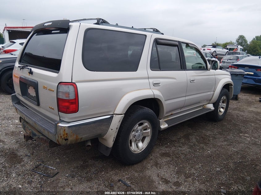 2000 Toyota 4runner VIN JT3HN86R6Y0274683 IAAI salvage auction — NORMAL WEAR, Original (Ohio), sold $1,700 on 2026-07-29 (photo 4)