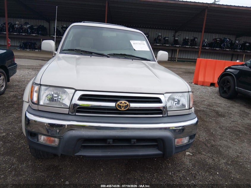 2000 Toyota 4runner VIN JT3HN86R6Y0274683 IAAI salvage auction — NORMAL WEAR, Original (Ohio), sold $1,700 on 2026-07-29 (photo 6)