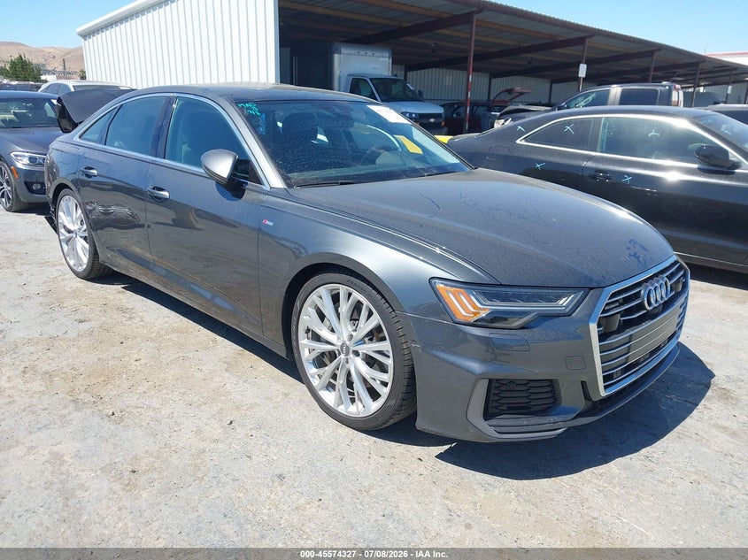 2019 Audi A6 VIN WAUM2AF21KN042285 IAAI salvage auction — REAR END, Salvage Title, sold $10,200 on 2026-07-30 (photo 1)