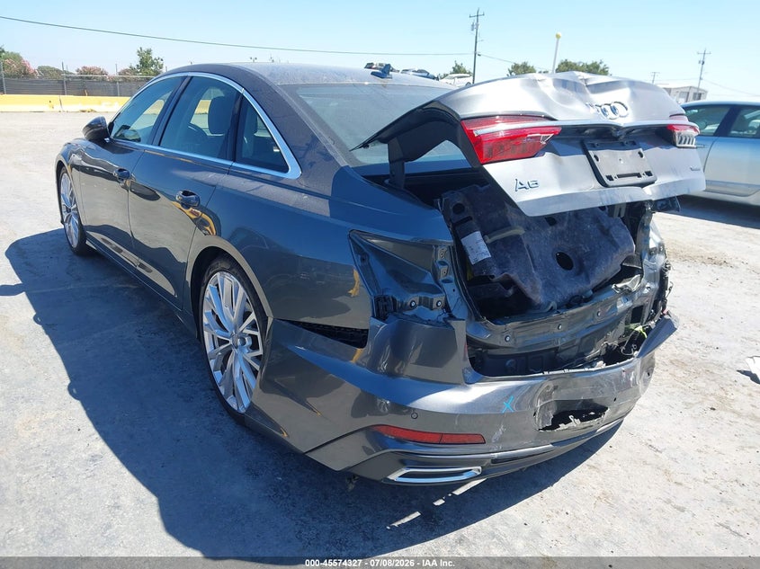 2019 Audi A6 VIN WAUM2AF21KN042285 IAAI salvage auction — REAR END, Salvage Title, sold $10,200 on 2026-07-30 (photo 3)