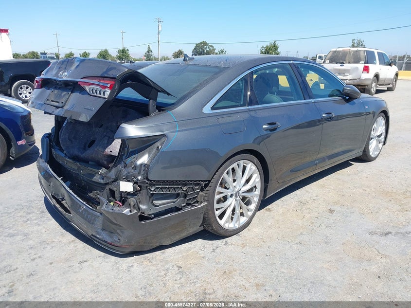2019 Audi A6 VIN WAUM2AF21KN042285 IAAI salvage auction — REAR END, Salvage Title, sold $10,200 on 2026-07-30 (photo 4)