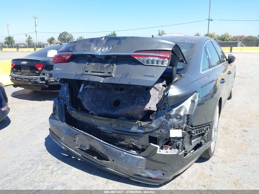 2019 Audi A6 VIN WAUM2AF21KN042285 IAAI salvage auction — REAR END, Salvage Title, sold $10,200 on 2026-07-30 (photo 6)