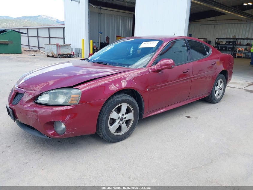 2006 Pontiac Grand prix VIN 2G2WP552561142553 IAAI salvage auction — UNKNOWN, Salvage (Utah), sold $350 on 2026-08-01 (photo 2)
