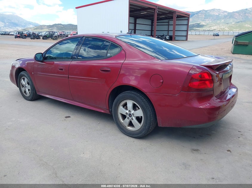 2006 Pontiac Grand prix VIN 2G2WP552561142553 IAAI salvage auction — UNKNOWN, Salvage (Utah), sold $350 on 2026-08-01 (photo 3)