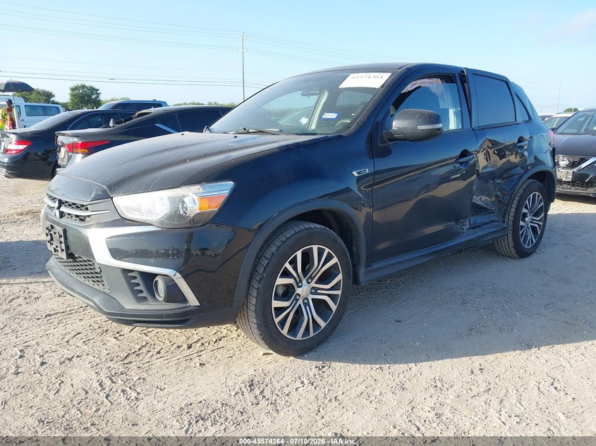 2018 Mitsubishi Outlander VIN JA4AP3AU4JZ010377 IAAI salvage auction — SIDE, Salvage (Texas), sold $2,200 on 2026-07-27 (photo 2)