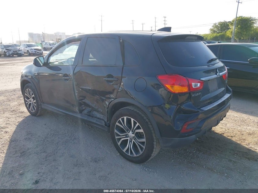 2018 Mitsubishi Outlander VIN JA4AP3AU4JZ010377 IAAI salvage auction — SIDE, Salvage (Texas), sold $2,200 on 2026-07-27 (photo 3)