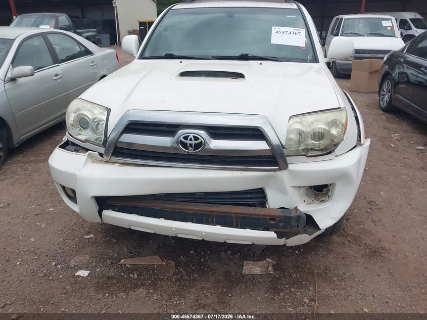 2007 Toyota 4runner VIN JTEZU14R970093343 IAAI salvage auction — NORMAL WEAR, Clear (Alabama), sold $75 on 2026-07-29 (photo 6)