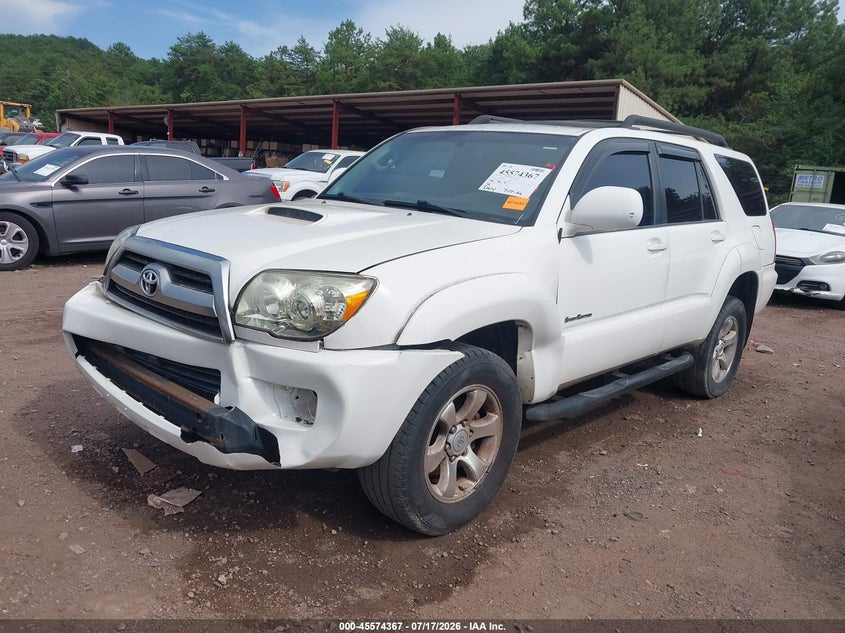 2007 Toyota 4runner VIN JTEZU14R970093343 IAAI salvage auction — NORMAL WEAR, Clear (Alabama), sold $75 on 2026-07-29 (photo 2)
