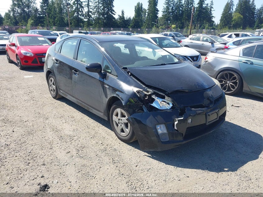 2010 Toyota Prius VIN JTDKN3DU6A0084531 IAAI salvage auction — RIGHT FRONT, Bill Of Sale (Washington), sold $1,200 on 2026-07-18 (photo 1)