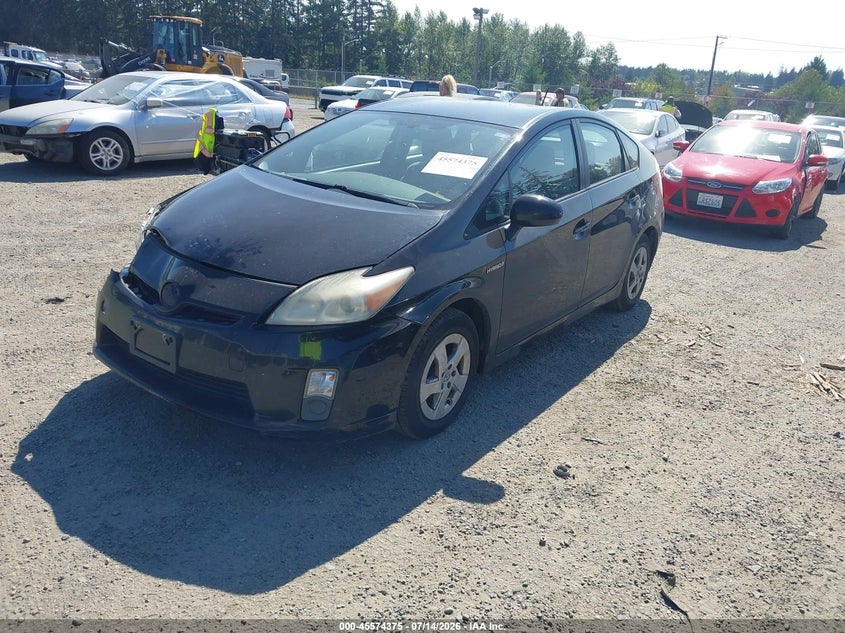 2010 Toyota Prius VIN JTDKN3DU6A0084531 IAAI salvage auction — RIGHT FRONT, Bill Of Sale (Washington), sold $1,200 on 2026-07-18 (photo 2)