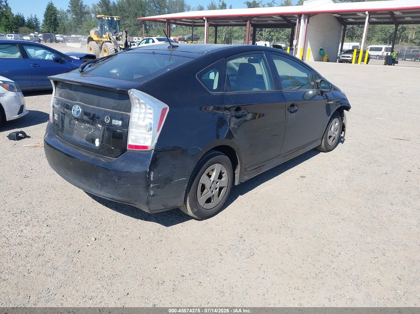 2010 Toyota Prius VIN JTDKN3DU6A0084531 IAAI salvage auction — RIGHT FRONT, Bill Of Sale (Washington), sold $1,200 on 2026-07-18 (photo 4)