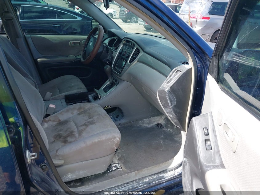 2006 Toyota Highlander VIN JTEGD21A260134552 IAAI salvage auction — FRONT END, Clear (Florida), sold $725 on 2026-07-30 (photo 5)