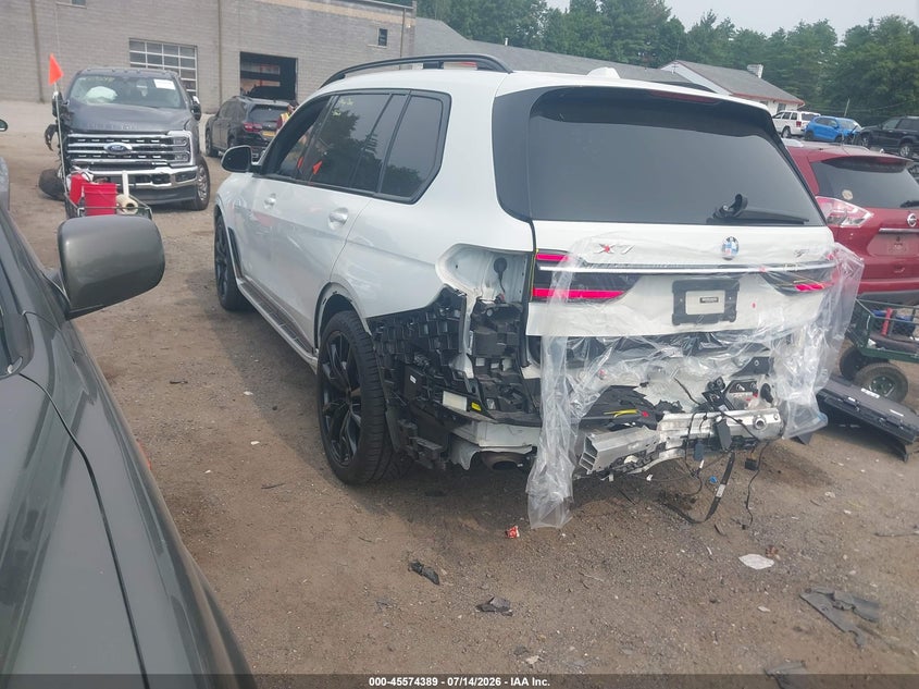 2023 BMW X7 VIN 5UX23EM0XP9P30669 IAAI salvage auction — REAR END, Salvage (Massachusetts), sold $22,600 on 2026-08-28 (photo 3)