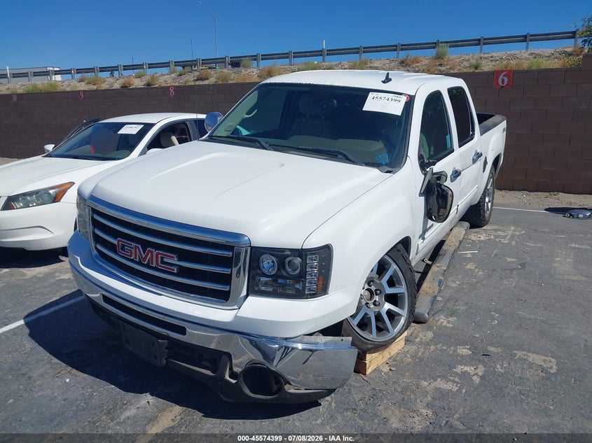 2012 Gmc SIERRA VIN 3GTP2VEA6CG214370 IAAI salvage auction — LEFT FRONT, Salvage Title, sold $1,550 on 2026-09-03 (photo 2)