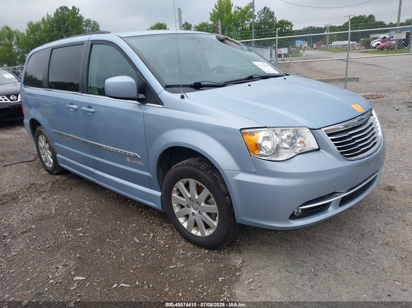 2013 Chrysler Town & country VIN 2C4RC1BG2DR508514 IAAI salvage auction — ROOF, Salvage (Virginia), sold $1,350 on 2026-07-19 (photo 1)