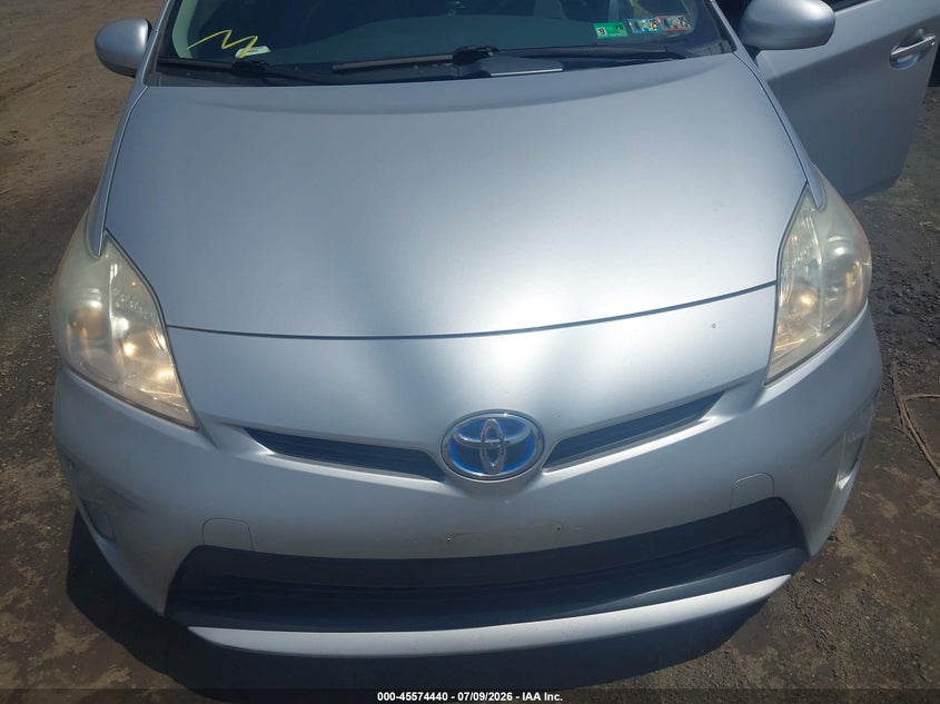 2013 Toyota Prius VIN JTDKN3DU3D5653584 IAAI salvage auction — NORMAL WEAR, Clear (Virginia), sold $2,850 on 2026-07-29 (photo 6)