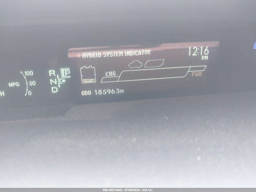 2013 Toyota Prius VIN JTDKN3DU3D5653584 IAAI salvage auction — NORMAL WEAR, Clear (Virginia), sold $2,850 on 2026-07-29 (photo 7)