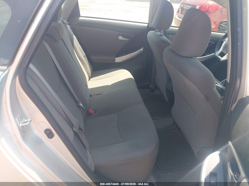 2013 Toyota Prius VIN JTDKN3DU3D5653584 IAAI salvage auction — NORMAL WEAR, Clear (Virginia), sold $2,850 on 2026-07-29 (photo 8)