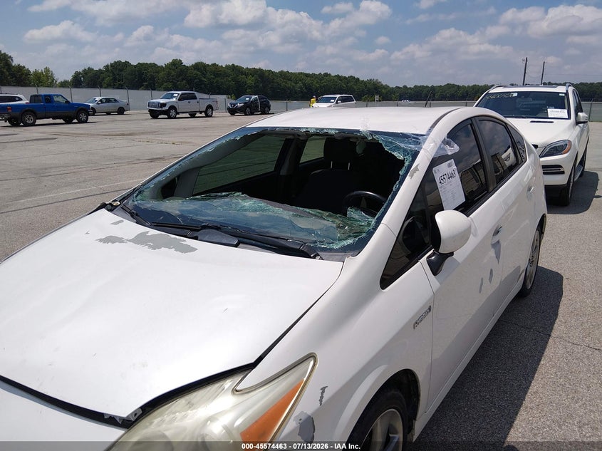2013 Toyota Prius VIN JTDKN3DU7D5591140 IAAI salvage auction — NORMAL WEAR, Clear (Indiana), sold $775 on 2026-07-23 (photo 6)