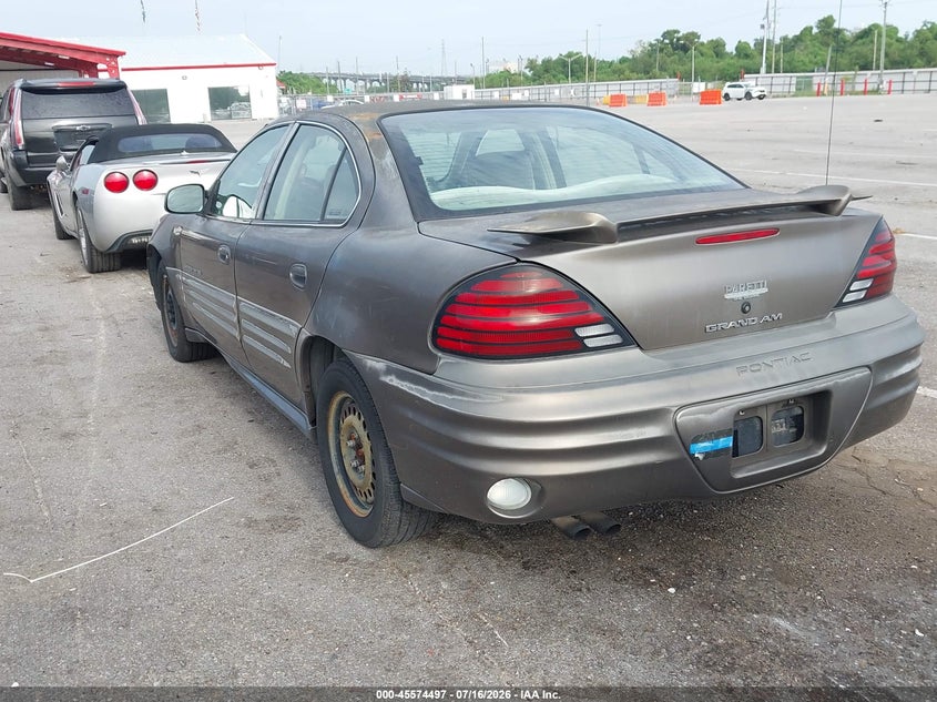 2001 Pontiac Grand am VIN 1G2NE52T21M632430 IAAI salvage auction — NORMAL WEAR, Clear (Louisiana), sold $25 on 2026-07-27 (photo 3)