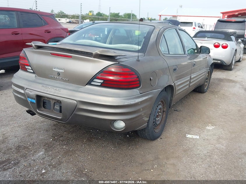 2001 Pontiac Grand am VIN 1G2NE52T21M632430 IAAI salvage auction — NORMAL WEAR, Clear (Louisiana), sold $25 on 2026-07-27 (photo 4)