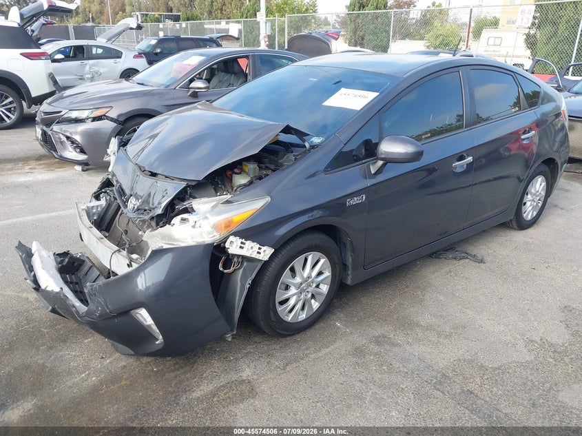 2015 Toyota Prius VIN JTDKN3DP1F3072822 IAAI salvage auction — FRONT END, Salvage (California), sold $2,050 on 2026-07-29 (photo 2)