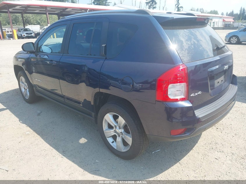 2012 Jeep Compass VIN 1C4NJDEBXCD676618 IAAI salvage auction — NORMAL WEAR, Clear (Washington), sold $700 on 2026-08-01 (photo 3)